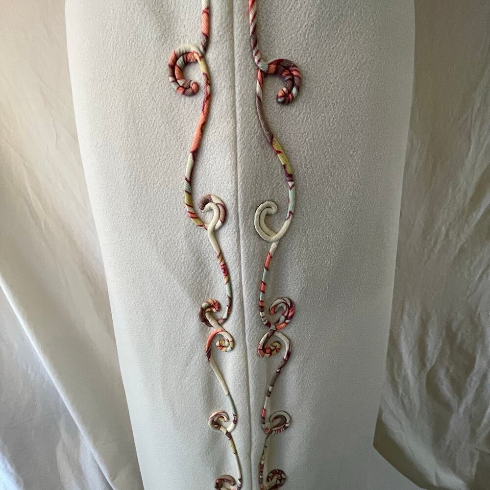 Volup Vintage Pastel Psychedelic Handmade Maxi Dress XL - Picture 5 of 9
